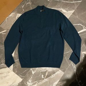 Nordstrom Cashmere Zip Sweater